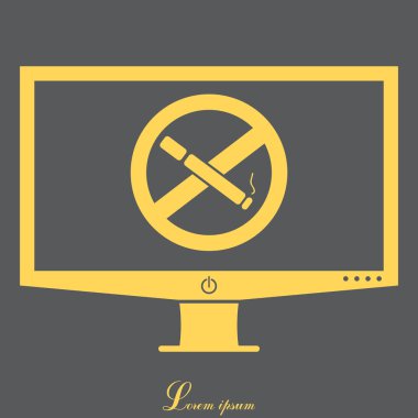 Sigara işareti yok.