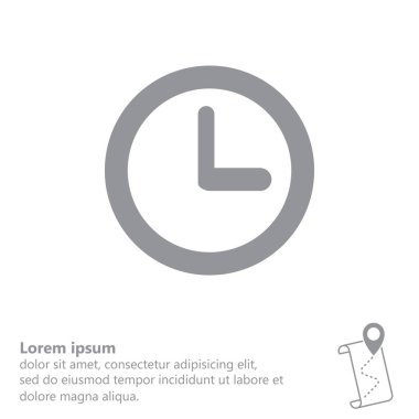 Saat simgesi tasarımı