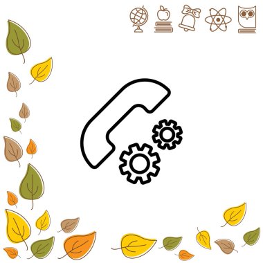 Arama, telefon yapılandırma simgesi ayarlama