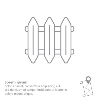 Radyatör web simgesi