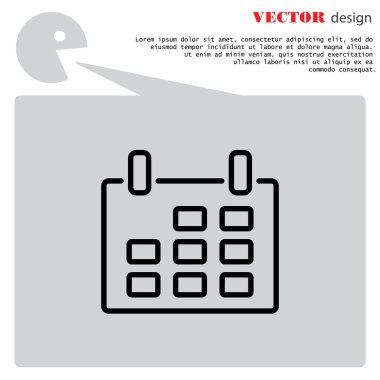Takvim satırı simgesi