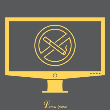 Sigara işareti yok.