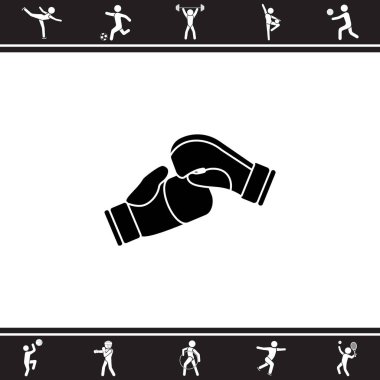 Boks eldivenleri simgesi 