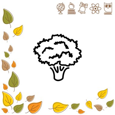 Brokoli satırı simgesi