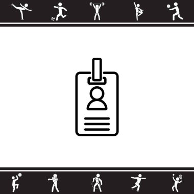 İş boş kimlik kartı toka ile