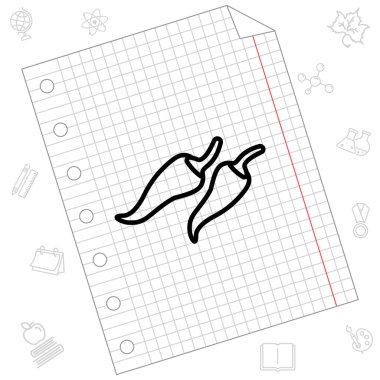 biber satırı simgesi