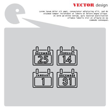 Takvim satırı simgesi