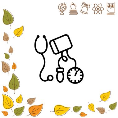 Tonometer. Web simgesi