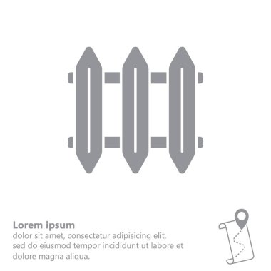 Radyatör web simgesi