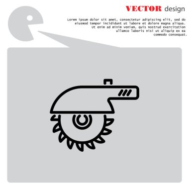 Daire testere web simgesi