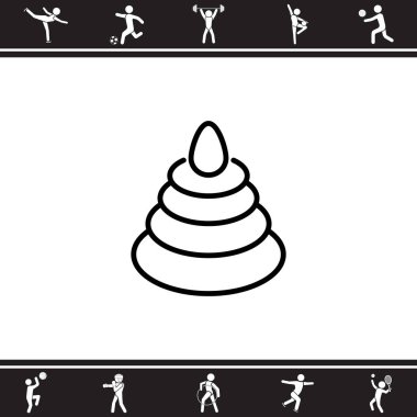 Çocuk piramit oyuncak