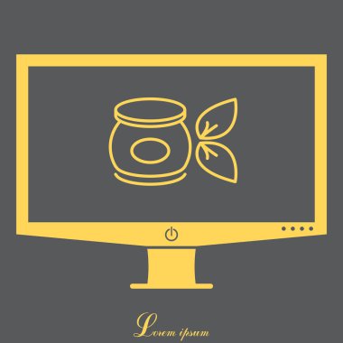 krem satırı simgesi