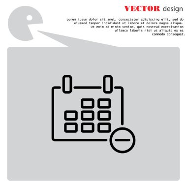 Takvim satırı simgesi