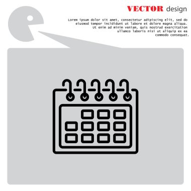 Takvim satırı simgesi