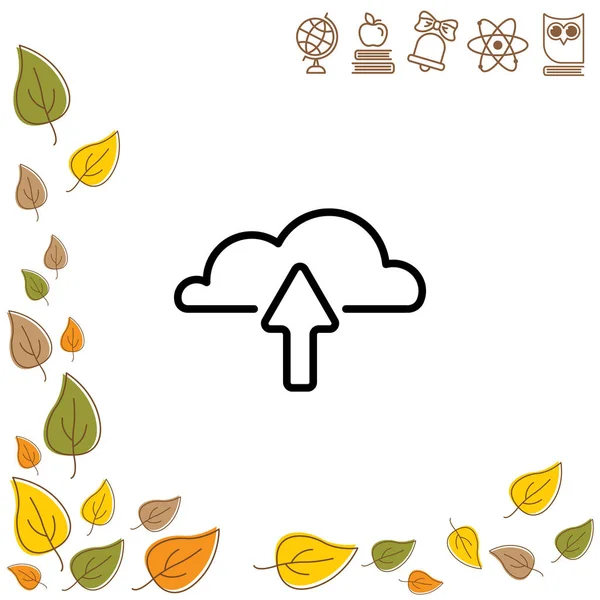 bulut upload simgesini