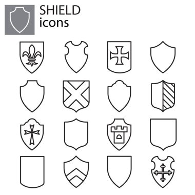  Kalkanlar Icons set web