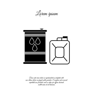 Yakıt simgesiyle olabilir