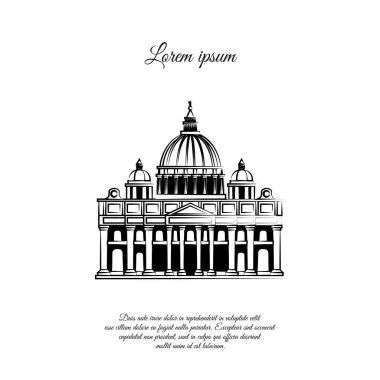 Dünya Attractions. St. Peter's Cathedral Roma'da. St. Peter's Basilica