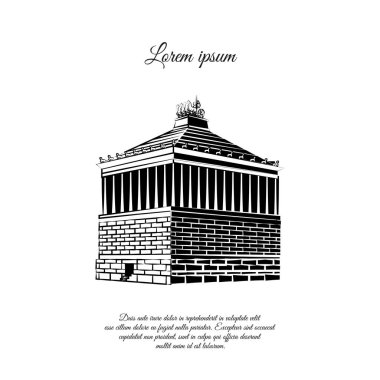 Halikarnas Mozolesi. Halikarnas mezarına. Dünya cazibe