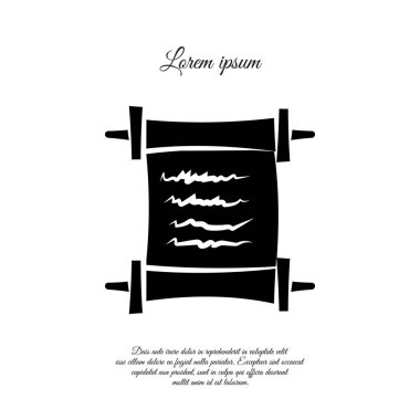 Kaydırma, eğitim ve bilgi kavramı simgesi