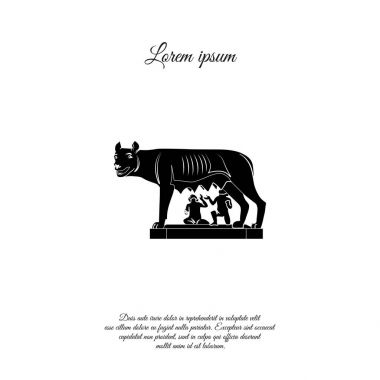 Capitol kurt. Dişi kurt, Romulus ve Remus