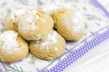 Taze pişmiş bisküvi yağmurlama ile Görünümü Kapat