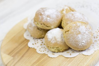 Taze pişmiş bisküvi yağmurlama ile Görünümü Kapat