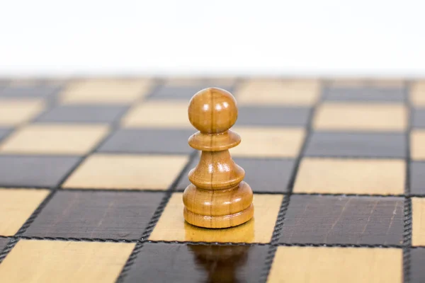 Close View Pawn Chess Board — Stock Photo, Image