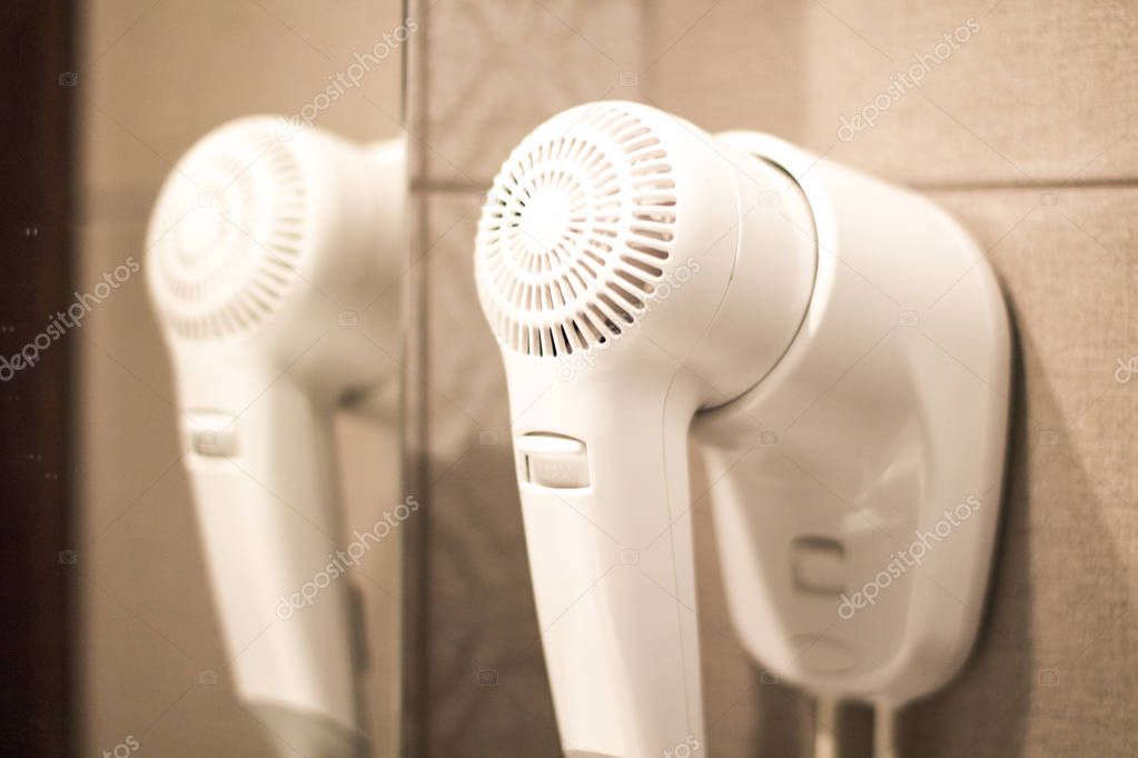 Hair dryers in the hotel