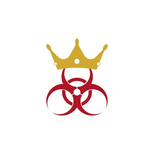 Вектор Значка Коронавірусу Знак Векторний Знак Корони Вірусу — стоковий вектор