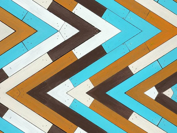 Цветная текстура дерева с современным геометрическим узором в винтажном цвете. Геометрический фон . — стоковое фото