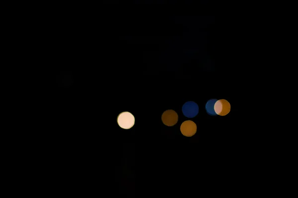 Bokeh 추상 defocused 도시 거리에 — 스톡 사진