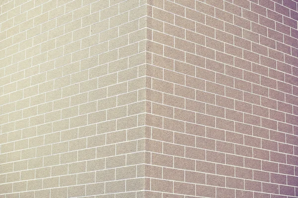 Bâtiment mur de briques rouges de texture à idéal — Photo