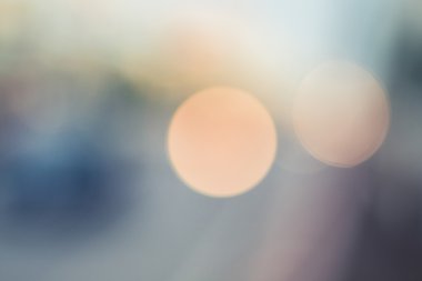 Bokeh renkli arka plan bulanıklık odak dışında