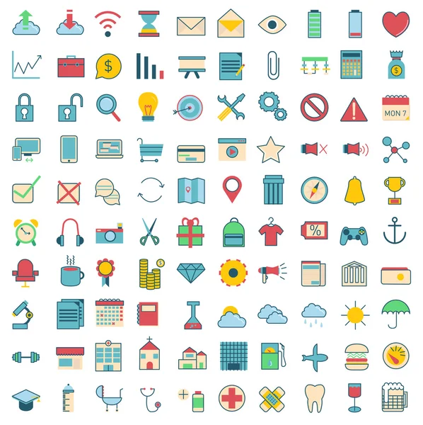 100 Icons set 