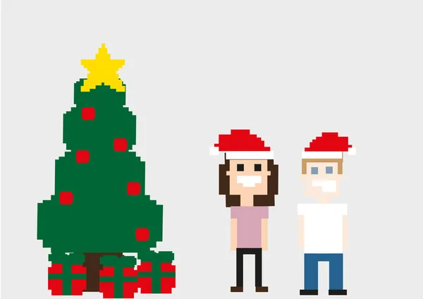 Piksel sanat xmas