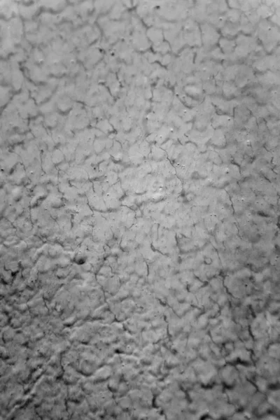 The streams of gray paint on the wall closeup. — Stock Photo, Image