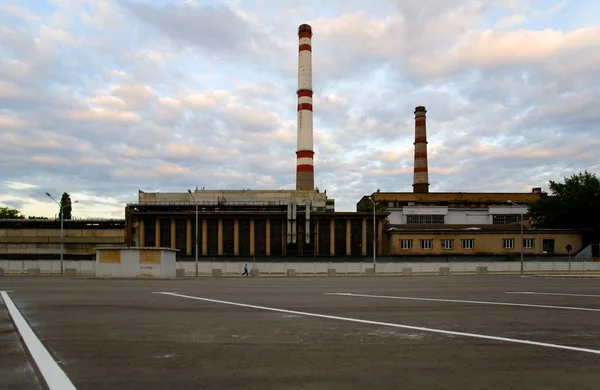 Bir işaretleme için bir enerji c arka plan üzerinde park alanı — Stok fotoğraf