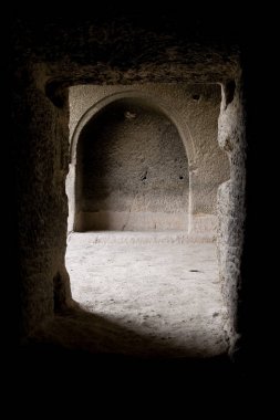 Bir Vardzia mağaraları.