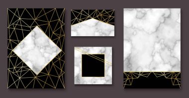 Taş broşür, afiş düzen kümesi, mermer kartvizit ya da backg