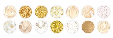 Instagram Vurgulama kapağı büyük set, en düşük mermer desen geri gr