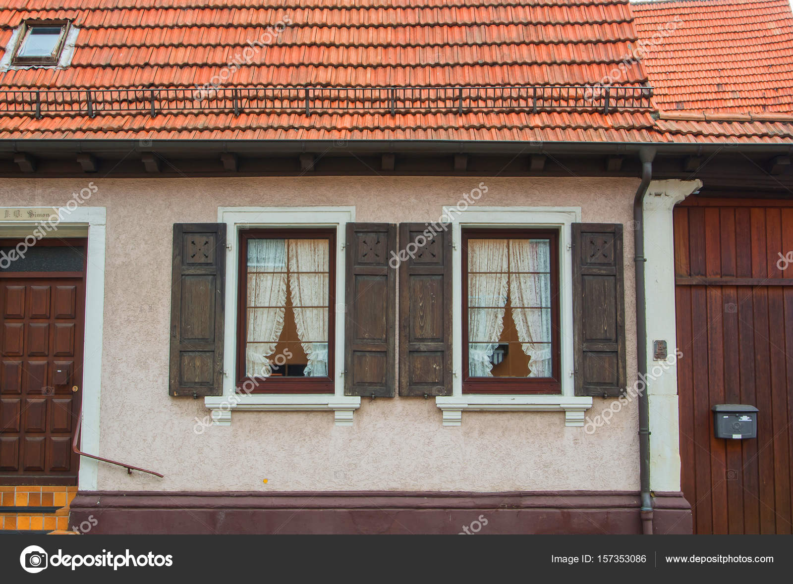 WALLDORF, GERMANY - JUNE 4, 2017: A close-up of german village ... WALLDORF, GERMANY - JUNE 4, 2017: A close-up of german village ...