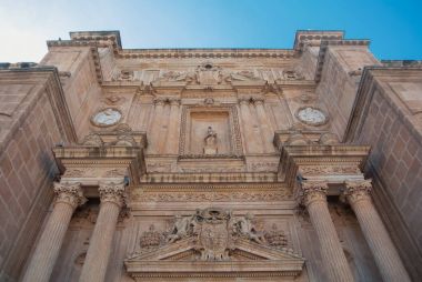 Almeria Katedrali (katedral mimari detaylarını kadar kapatın