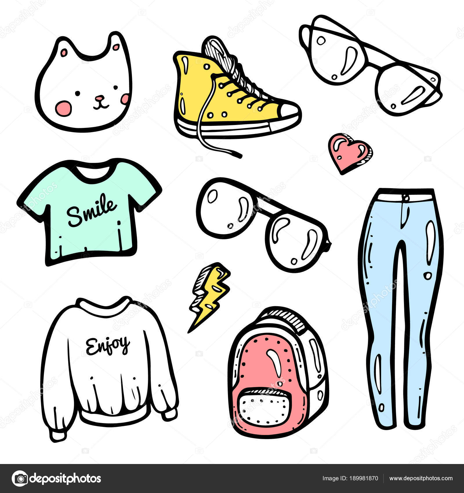 Good Objects The Weekend Goodobjects Watercolor Illustration