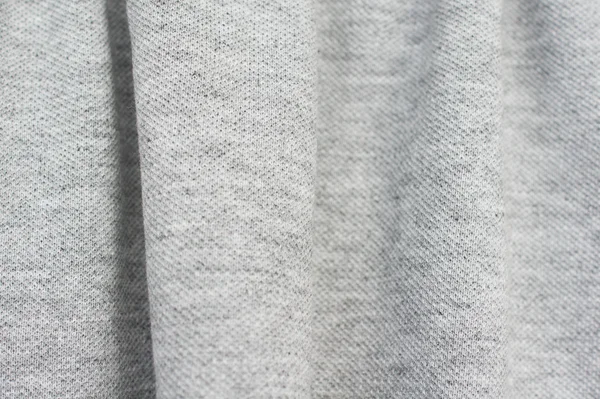 Fundo cinza textura algodão material — Fotografia de Stock