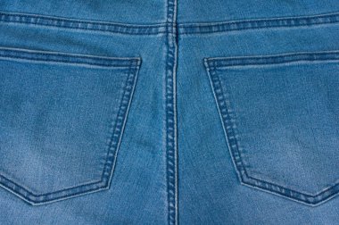 Kot arka plan mavi denim Tekstil