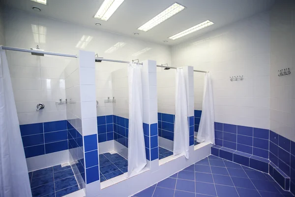 Shower room with cabins