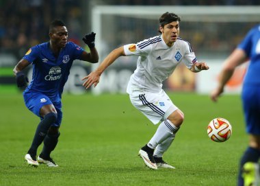Aleksandar Dragovic, Uefa Avrupa Ligi yuvarlak 16 ikinci bacak maç Dinamo ve Everton arasında