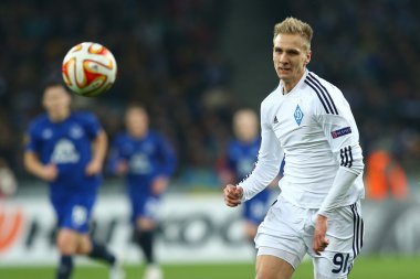 Lukasz Teodorczyk topu portre, Uefa Avrupa Ligi yuvarlak 16 ikinci bacak arasında maç Dinamo ve Everton ile