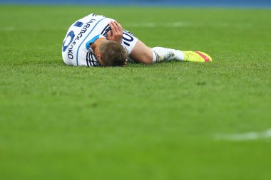 Andriy Yarmolenko yerden yaralanma ve yalan yere, Uefa Avrupa Ligi yuvarlak 16 ikinci bacak maç Dinamo ve Everton arasında